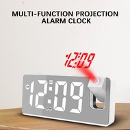 Alarm Clocks For Bedrooms Large Mirror LED Display Radio Alarm Clock For Bedroom