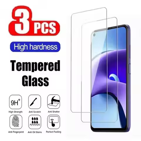 3PCS HD Tempered Glass For Samsung Galaxy A72 A52 A42 A32 A22 4G 5G A12 A02 Screen Protector Film Fo