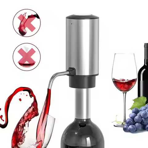 Rechargeable Electric Wine Aerator Dispenser Automatic Wine Decanter Intelligent Electric Wine Dispe