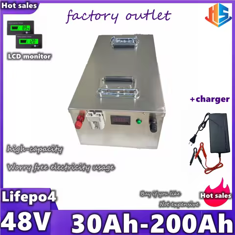 Lifepo4 52V 48V 30Ah 40Ah 60Ah 80Ah 100Ah 120Ah 150Ah 200Ah Lifepo4 Lithium battery for Solar PV Sys