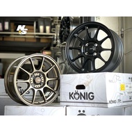KONIG WHEELS DEKAGRAM (15” & 16” 4-100)
