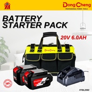 DongCheng 20V Battery Starter Pack FFBL2060 6.0Ah Battery