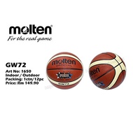 Molten Basketball-GW72 / Molten / Basketball / BALL / No.7 / Indoor / Outdoor / 1650 / 蓝球