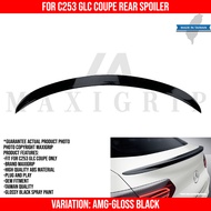 MERCEDES BENZ C253 GLC coupe rear spoiler amg trunk spoiler GLC coupe c253 accessories
