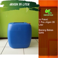 Jerigen Jrigen Plastik Jerigen Bekas 35 Liter Jerigen 35 Liter