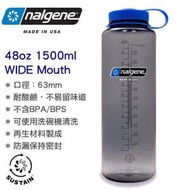 nalgene - 48oz Sustain Original Wide Mouth 闊口 無雙酚 A 水壺 水樽 (1500ml) Gray 2020-0148