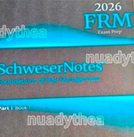 包順豐 2026 FRM Kaplan  (Part 1 / 2 ) Schweser Notes