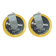 [SG] Panasonic CR1220 Cell Button Industrial Battery (2 Pieces)
