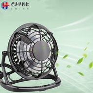 CHINK Table Fan, Electric USB Powered Desk Fan,  Desktop Adjustable Silent Cooling Fan Summer