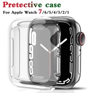 for Apple watch case screen protector for iWatch Series 7 6 SE 5 4 3 2 1 41mm 45mm 40mm 44mm 42mm 38mm