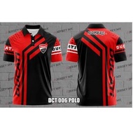 Motogp Ducati Lenovo Polo T-shirt / Motorcycle Tee Shirt for Riders / Ducati T-shirt