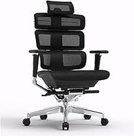 Ergonomic Office Chair Luxury Boss Chair Breathable Mesh Executive Chairs with 3D Armrests and Lumbar Support, Sedentary Comfort Computer Desk Chair for Work Home */1616 (Color : Black, Size : No)