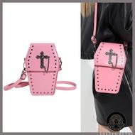 YOUYO Coffin Shaped Bag Versatile Purse Trendy Bag Halloween Gothic Bag Cellphone Bag