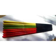 Chopsticks made of high quality ebony wood mixed with lacquer - Japanese style small pointed tip - L