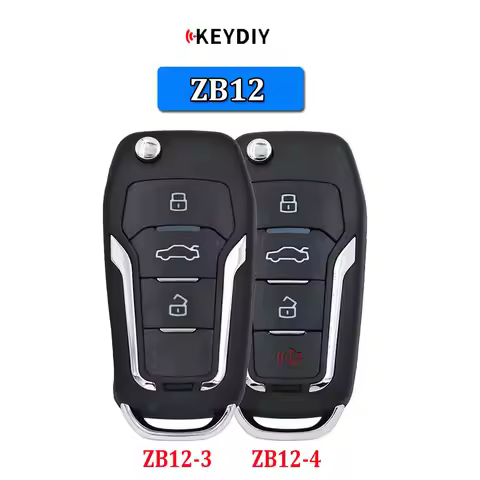 KEYDIY ZB12 Universal Smart Key ZB12-3 ZB12-4 ZB Series Keyless Go Car Remote Control Key Fob for KD