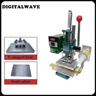 Manual Hot Stamping Machine 220V/110V Leather Logo Printing Machine Hot Press Hot Stamping Creasing 