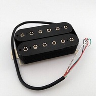 YUMIYA Alnico 5 Guitar Humbucker Pickups 4 Wires Coil Split one set Shielded Bottom Plate for Musicm