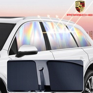 PORSCHE 911 718 PANAMERA CAYENNE MACAN TAYCAN 911 Carrera GTS Magnetic Sunshade Curtain For Car