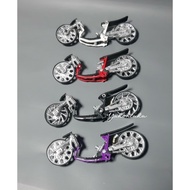 Latest Chrome Drag metik Motorcycle Miniature Drag Motor Miniature/