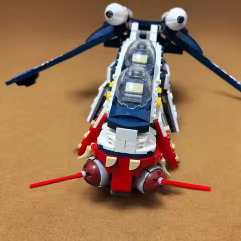 NEW 1129PCS MOC Space The Clone Wars Republic Attack Gunship Building Blocks Coruscant Bricks Toys C