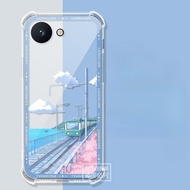 For Blue Fox NX1 Phone Case Transparent BLUEFOX Protective Case233055Transparent Transparent Simple 