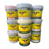 ✻◐BOYSEN LATEX COLOR PAINT 1/4Liter FOR CEMENT / CONCRETE / CEMENT POTS (ORIGINAL)