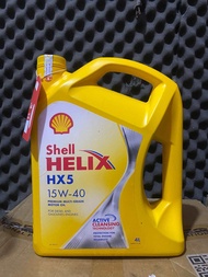 Promo! Oli Shell Helix HX5 15W-40 (4L) / oli mesin mobil shell hx5 15w 40 4 liter
