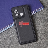 REDMI 12C REDMI 13C CASE LEATHER PRO CAMERA BLACK SOFTCASE REDMI 12C REDMI 13C