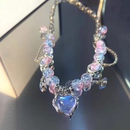 Mori Love Galaxy Pendant BFF Bracelet for Women