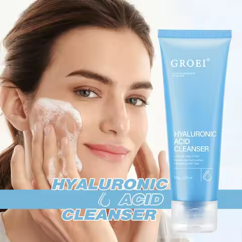 Hyaluronic Acid Facial Cleanser Skin Deep Cleansing Moisturizing Blackhead Removal skincare Face Was