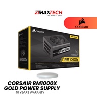 CORSAIR RM1000X GOLD POWER SUPPLY 10 YEARS WARRANTY