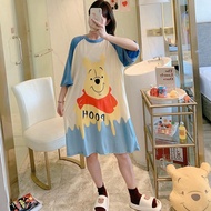 ◙✙Cartoon Sleepwear Pajama Duster For Women Adult Dress Pajama Plus Size Pambahay