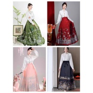 [Special Offer Clearance] Multiple Styles Makeup Floral Gold Horse Face Skirt Luodian Horse Face Ski