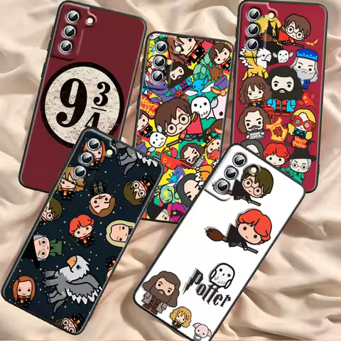 H-H-Harries Logo P-Potteres Art For Samsung Galaxy S24 S23 S22 S21 S20 FE S10 S10E Plus Ultra Pro Li