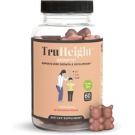 TruHeight Growth Gummies (Watermelon) Natural Growth & Development Supplement for Kids & Teens - Vit