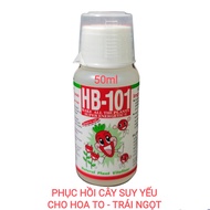 Siêu phẩm tăng trưởng Sinh học HB-101 Nhật Bản 6cc (1 lọ) Ra rễ mạnh phục hồi cây suy yếu hậu vị ngọ