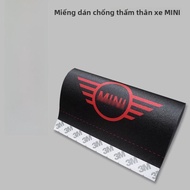 Miếng Dán Trang Trí Cửa Xe Mini Cooper BMW F55 F56 F60 R56 Miếng Dán Thân Xe 3D Miếng Dán Phản Quang