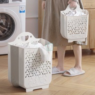 Folding laundry basket Laundry basket wall-hanging laundry basket bathroom household laundry basket