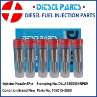 6x Injector Nozzle 105015-3680 DLLA150S334NP89 for HINO 700 FD FF GX BX / EH700