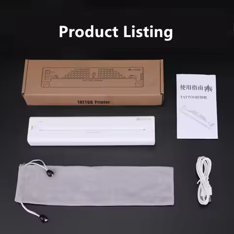 Portable Bluetooth Tattoo Printer Transfer Machine Thermal Tattoo Printer impresora de tatuajes TATT