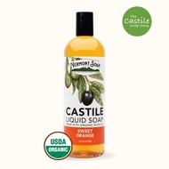 The Castile Soap Shop | Castile Liquid Soap | Sweet Orange | 473 ml | Vegan | For all Skin Types