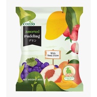 Cozzo Assorted Pudding 300g Cozzo Pudding Various Fruit Flavors Peach Grape Lychee Mango