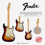 FENDER AMERICAN ULTRA STRATOCASTER ELECTRIC GUITAR WITH ALDER BODY, 22 FRETS 3 ULTRA NOISELESS PICKU