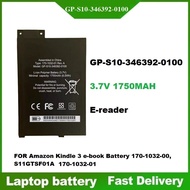 GP-S10-346392-0100 Rechargeable Battery For Amazon Kindle 3 S11GTSF01A, 170-1032-01 Ebook Battery