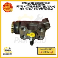 Brake Wheel Cylinder Blok Rem Master Rem Mitsubishi PS136 HDX Rear Left 1 1/4" Dengan Nepel (MX92708