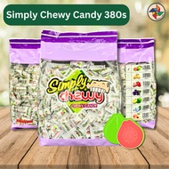 [CM] Simply Chewy Candy Chewy Candy Guava Flavour BIG Pack ( 380pcs ) Halal