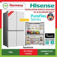 *𝐅𝐑𝐄𝐄 𝐃𝐄𝐋𝐈𝐕𝐄𝐑𝐘* HISENSE 4 Door Inverter 780L RQ640P5GW Fridge Refrigerator Wifi Control / Door Alarm