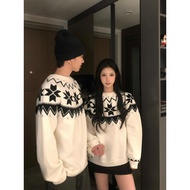 ML-3XL Yuan 2025 Same Style Loose 65 Round Neck Retro Men Women Phil Island 62 Christmas Yuan S, Aut