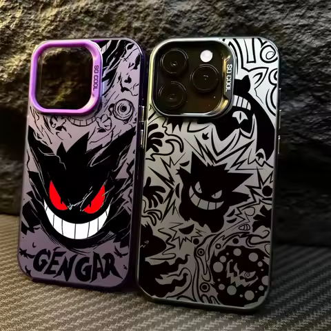 Anime Pocket Monster Pokemons Gengar Case For Xiaomi Redmi Note 12 13 14 Pro Plus 5G 4G 14C 13C 12 1