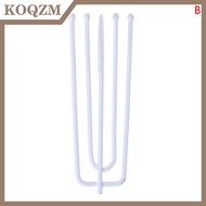 KOQZM 50 cái băng dính rèm chống gỉ kim loại bốn nĩa Kẹp Vòng vải rèm